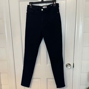 Frame Black Le One Skinny‎ Jeans size 2 EUC Stretch